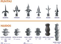 Nudos y Figuras en fundicion para Herreria